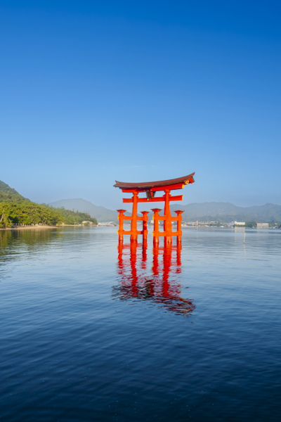 宮島 春景色