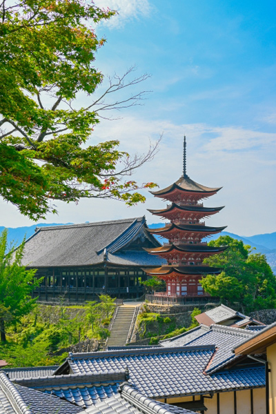 宮島 冬景色